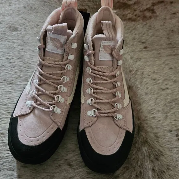 VANS SK8-Hi DR MTE-2 Waterproof Sneakers Shoes Pink Women's Size 8.5 NEW