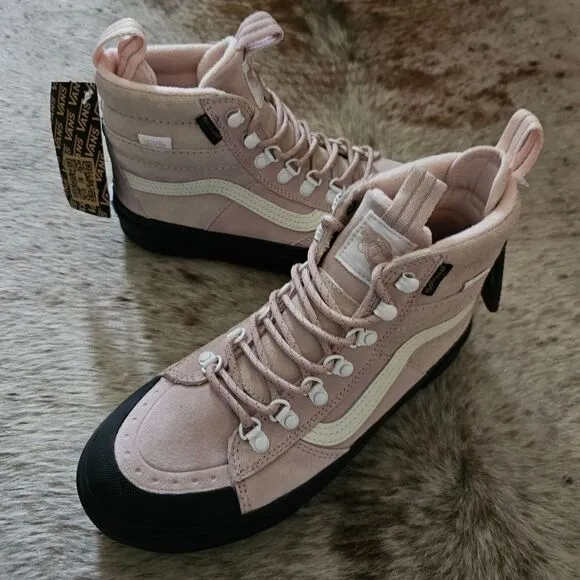 VANS SK8-Hi DR MTE-2 Waterproof Sneakers Shoes Pink Women's Size 8.5 NEW