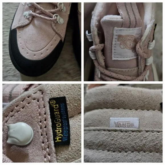 VANS SK8-Hi DR MTE-2 Waterproof Sneakers Shoes Pink Women's Size 8.5 NEW