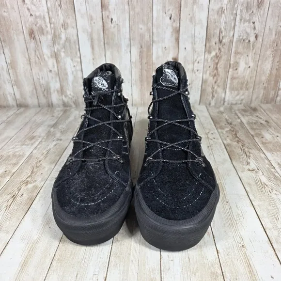 Vans SK8-Hi MTE‎ Skate Shoes High Top Suede Black Laces mens 8.5 Women's 8.5