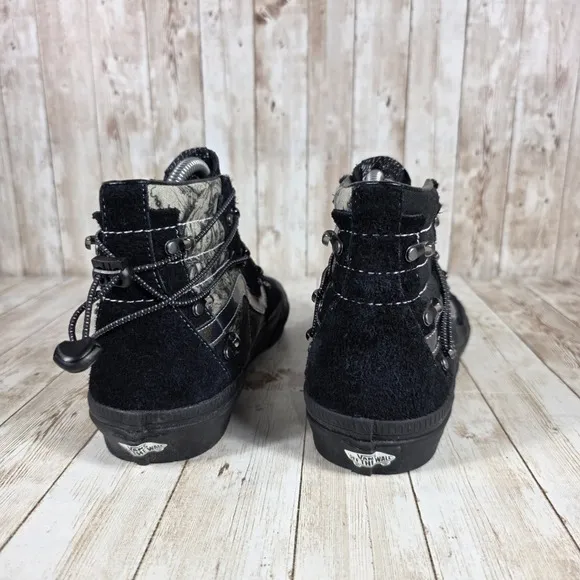 Vans SK8-Hi MTE‎ Skate Shoes High Top Suede Black Laces mens 8.5 Women's 8.5