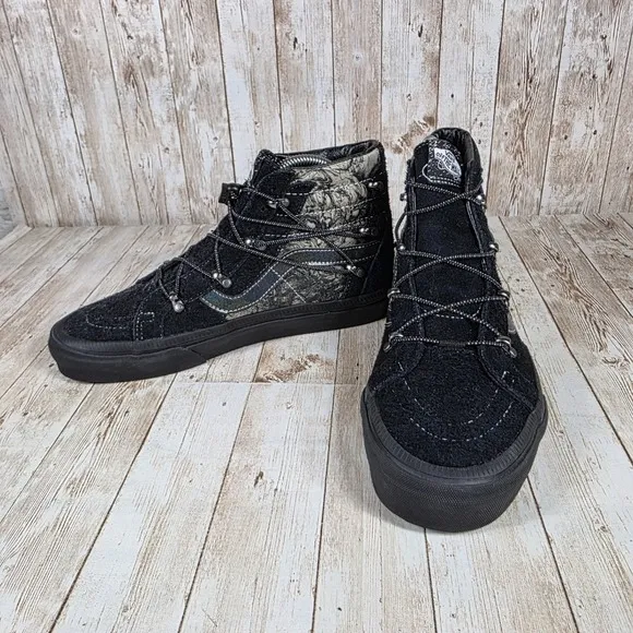 Vans SK8-Hi MTE‎ Skate Shoes High Top Suede Black Laces mens 8.5 Women's 8.5