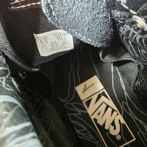 Vans SK8-Hi MTE‎ Skate Shoes High Top Suede Black Laces mens 8.5 Women's 8.5