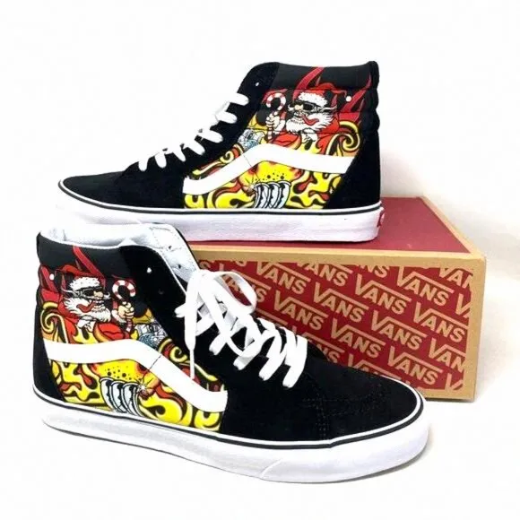 VANS Sk8-Hi Shoes High Top Black Suede Men’s VN0A4BVTBLK Sneakers Casual Size