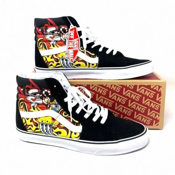 VANS Sk8-Hi Shoes High Top Black Suede Men’s VN0A4BVTBLK Sneakers Casual Size