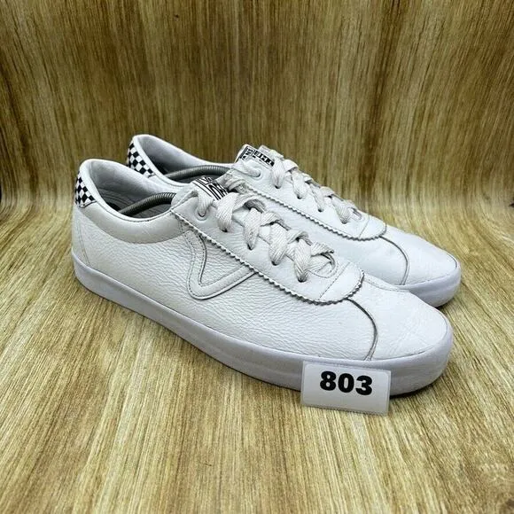 Vans Sport Low Men's‎ Size 13 White Checkerboard Skate Shoes Casual Low Top