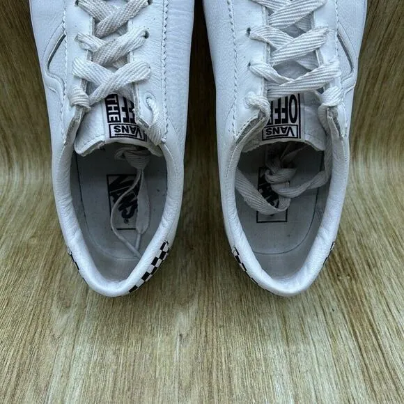 Vans Sport Low Men's‎ Size 13 White Checkerboard Skate Shoes Casual Low Top