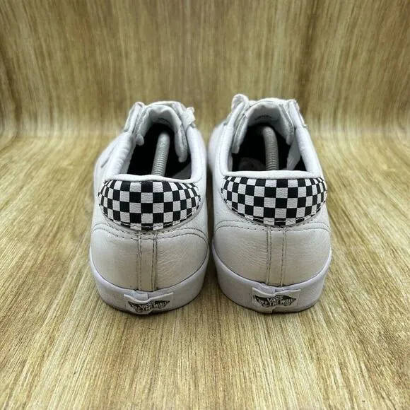 Vans Sport Low Men's‎ Size 13 White Checkerboard Skate Shoes Casual Low Top