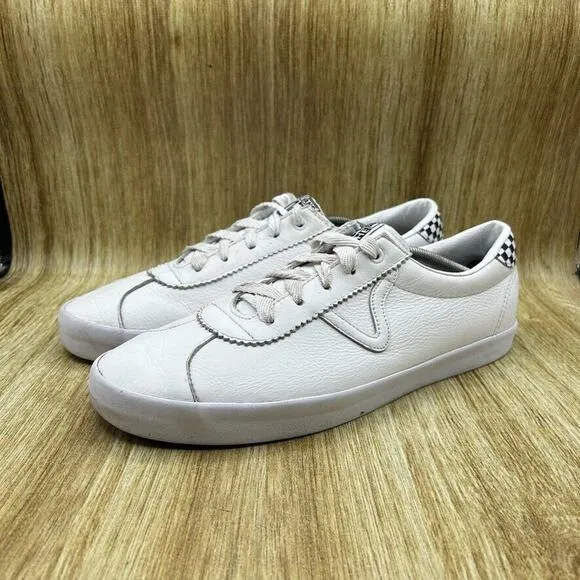 Vans Sport Low Men's‎ Size 13 White Checkerboard Skate Shoes Casual Low Top