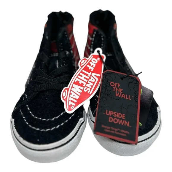 Vans Stranger Things Hi Top Shoes US Toddler Size 5 Friends Don’t Lie NWT