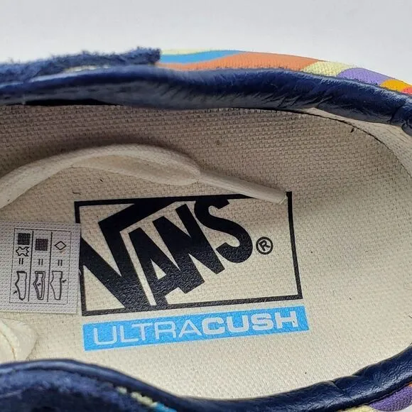 Vans Womens Sk8 Low Reissue Retro Stripes Sneakers Shoes Size 5