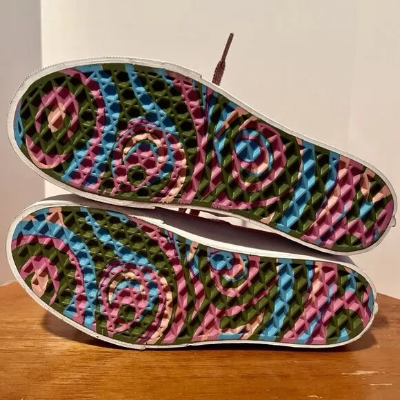 VANS x Barbie Movie Authentic Stackform Hot Pink Platform M 5 W 7 Sparkle Laces