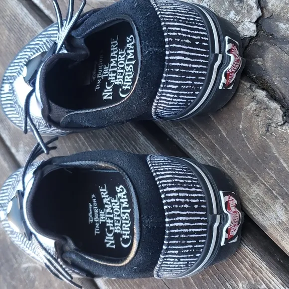 Vans x Disney Night Before Christmas Classic Slip-On Shoes Jack Skellington 6.5