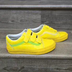 VANS x Haribo Old Skool V Shoes Yellow Skate Leather Low Top mens 3.5 women's 5