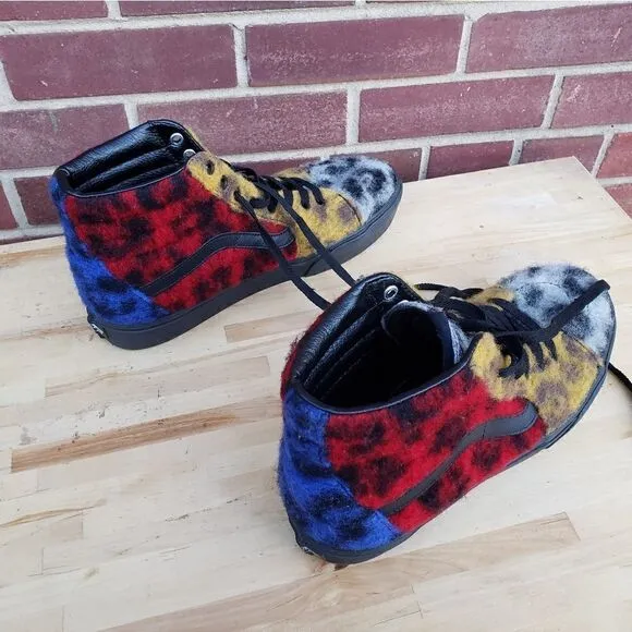 Vans Colorful Leopard Print - Mens Shoes - SIZE 10