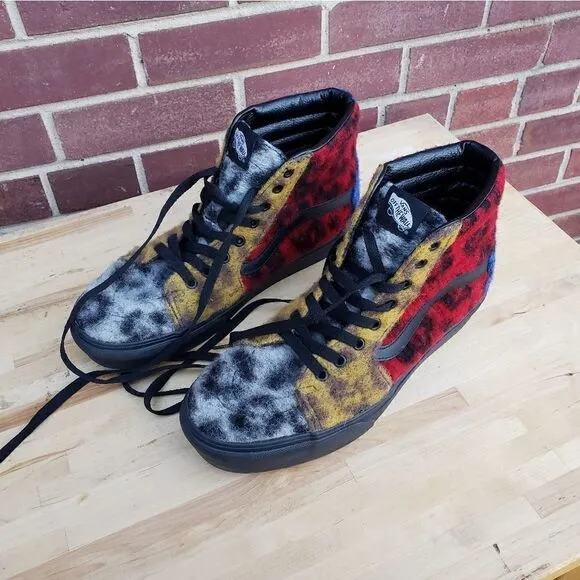 Vans Colorful Leopard Print - Mens Shoes - SIZE 10