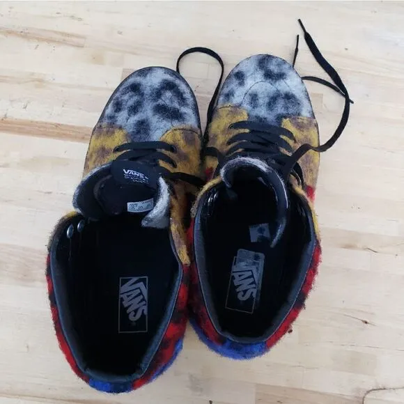 Vans Colorful Leopard Print - Mens Shoes - SIZE 10