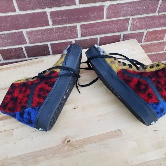 Vans Colorful Leopard Print - Mens Shoes - SIZE 10