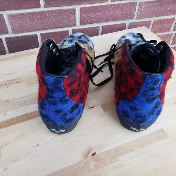Vans Colorful Leopard Print - Mens Shoes - SIZE 10