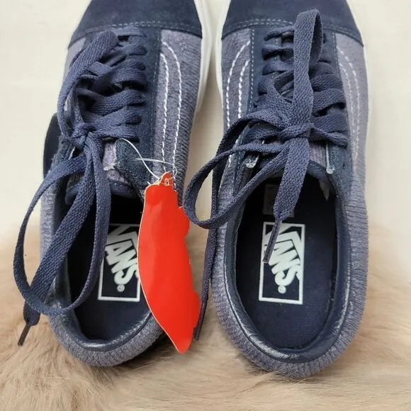 Vans Old Skool Paisley Low Top Sneaker Shoes Size 6.5 M 8 W