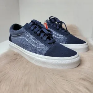 Vans Old Skool Paisley Low Top Sneaker Shoes Size 6.5 M 8 W