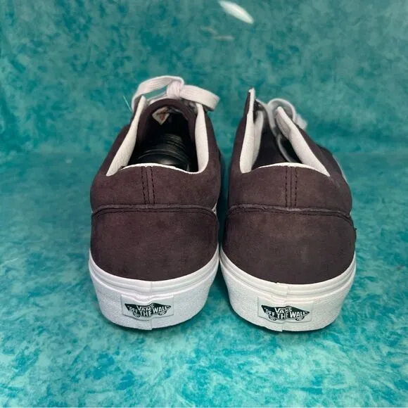 Vans Old Skool Pig Suede Wine Tasting Purple Men’s Low Top Skate Shoes