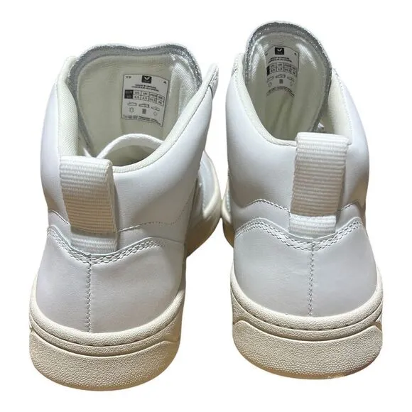 VEJA SNEAKER WOMEN'S 8.5 V-15 MID TOP SHOES EXTRA/ WHITE 40 EU