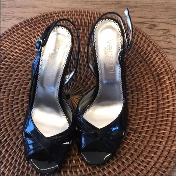 Versani Italian shoes size 7, leather. New.
