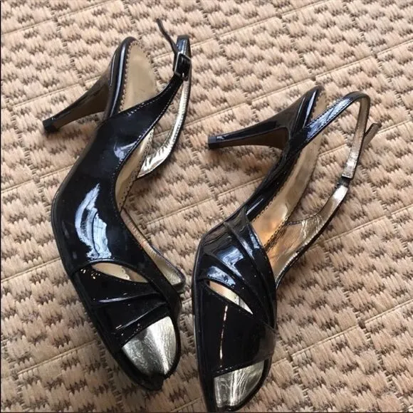 Versani Italian shoes size 7, leather. New.