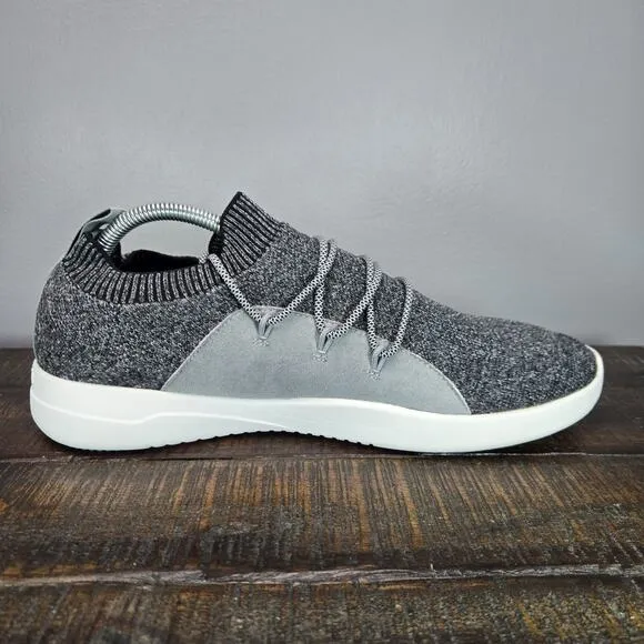 Vessi Cityscape Classic Mens Size 11 Lace Up Waterproof Shoes Sneakers Gray