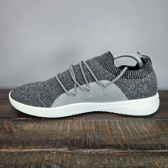 Vessi Cityscape Classic Mens Size 11 Lace Up Waterproof Shoes Sneakers Gray