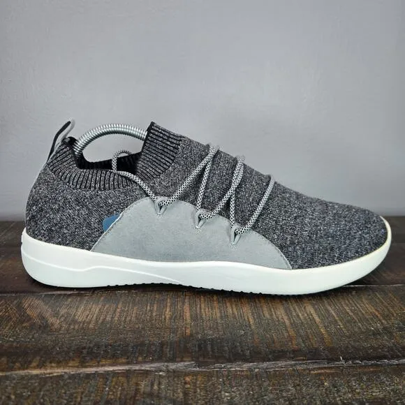 Vessi Cityscape Classic Mens Size 11 Lace Up Waterproof Shoes Sneakers Gray