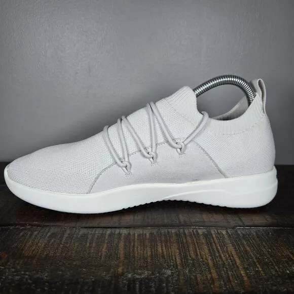 Vessi Cityscape Classic Womens Size 9 Lace Up Waterproof Shoes Sneakers White