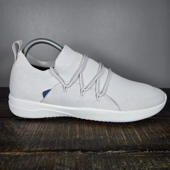 Vessi Cityscape Classic Womens Size 9 Lace Up Waterproof Shoes Sneakers White