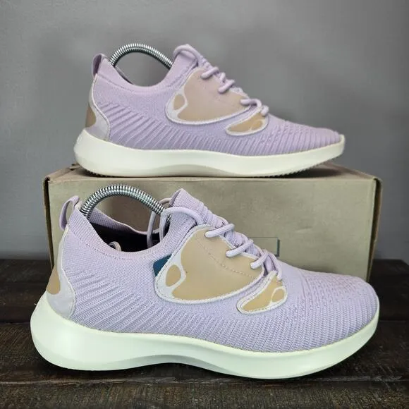 Vessi Everyday 2.0 Mens Size 8 Lace Up Waterproof Shoes Sneakers Purple