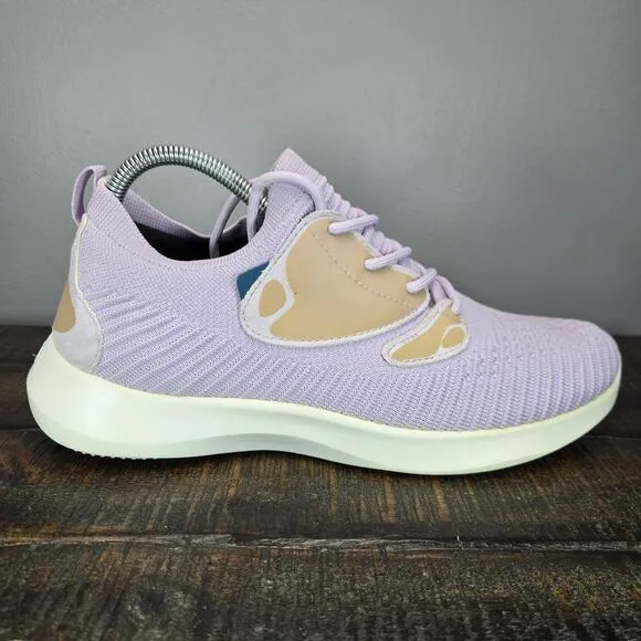 Vessi Everyday 2.0 Mens Size 8 Lace Up Waterproof Shoes Sneakers Purple
