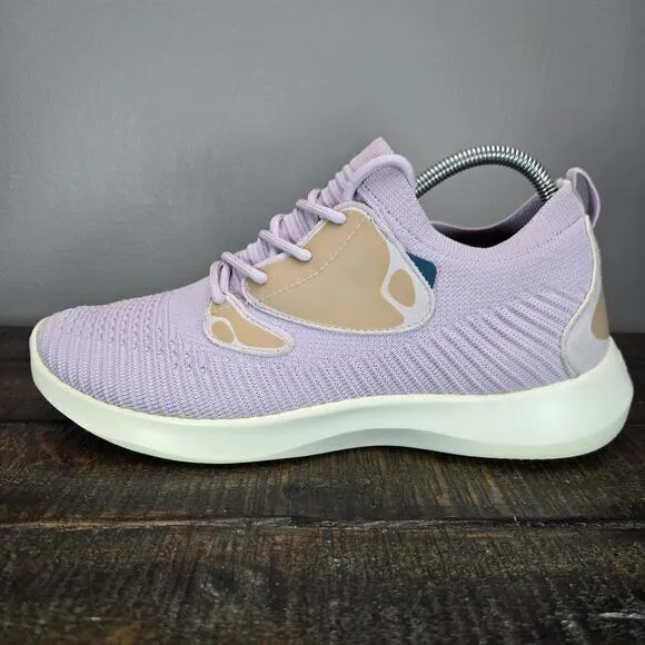 Vessi Everyday 2.0 Mens Size 8 Lace Up Waterproof Shoes Sneakers Purple