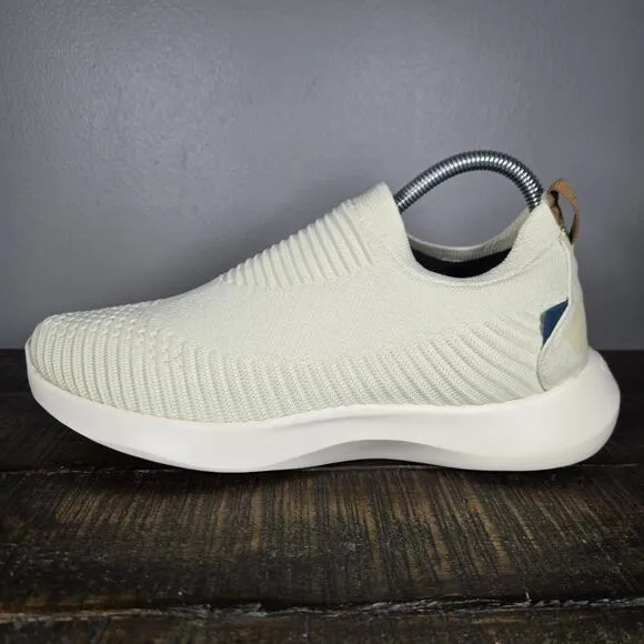 Vessi Everyday Move Slip On Womens Size 8 Waterproof Shoes Sneakers Linen Beige