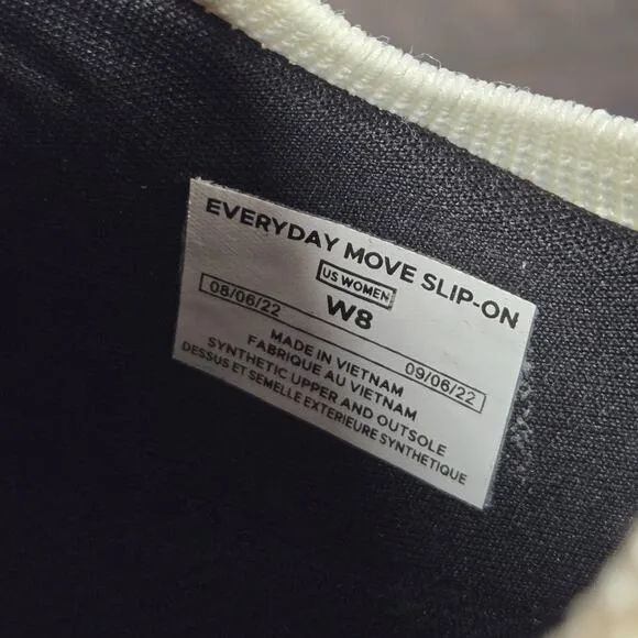Vessi Everyday Move Slip On Womens Size 8 Waterproof Shoes Sneakers Linen Beige