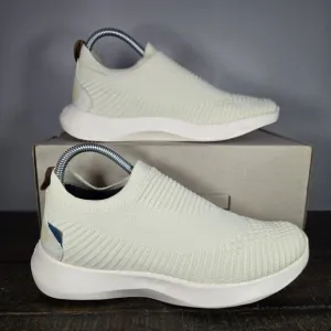 Vessi Everyday Move Slip On Womens Size 8 Waterproof Shoes Sneakers Linen Beige