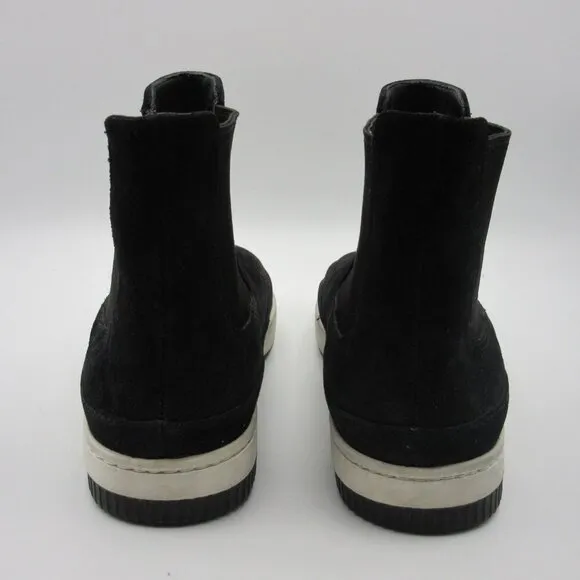 Vince Rhys Go Rain Water Repellent High Top Black Suede Sneakers Women's 8