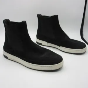 Vince Rhys Go Rain Water Repellent High Top Black Suede Sneakers Women's 8