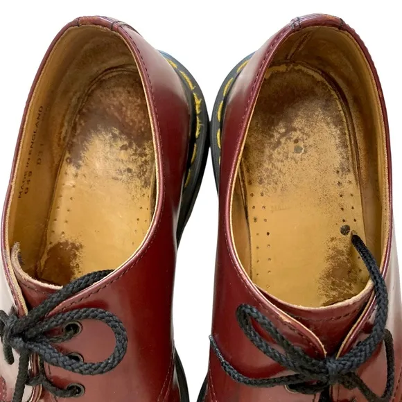 Vintage 60s The Original DR MARTENS 1461 3-Eye Oxford Lace-Up Shoes