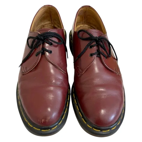 Vintage 60s The Original DR MARTENS 1461 3-Eye Oxford Lace-Up Shoes