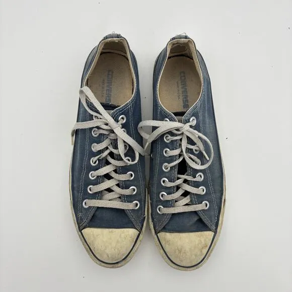 Vintage 80s Converse All Star Low Top Sneakers Shoes Men's 10.5