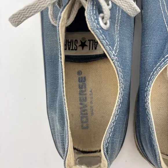 Vintage 80s Converse All Star Low Top Sneakers Shoes Men's 10.5