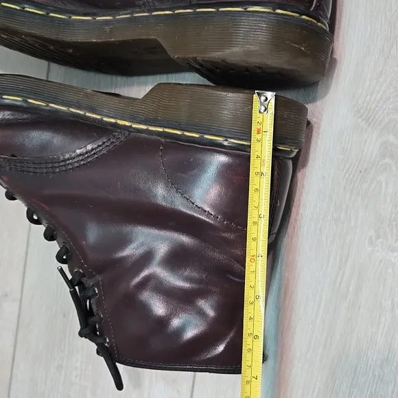 Vintage Dr.Martens Men's Chuncky Tractor  Leather Boots Shoes Sz UK 11 US 12