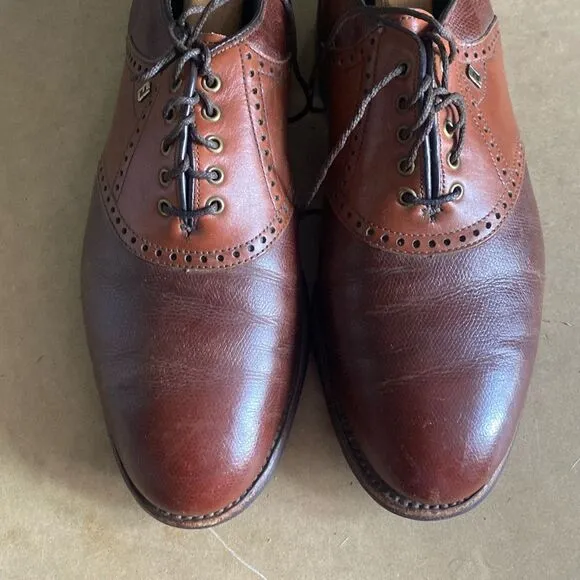 Vintage Footjoy Classics Mens Golf Shoes Size 9.5 Wingtip