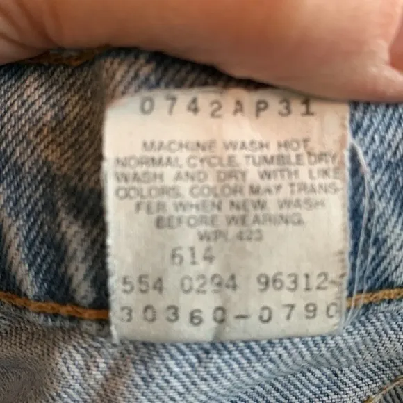 Vintage Levi Bermuda Shorts Rare Orange Label Vintage Made in the USA