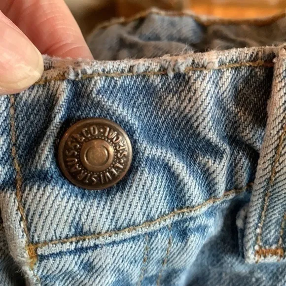 Vintage Levi Bermuda Shorts Rare Orange Label Vintage Made in the USA